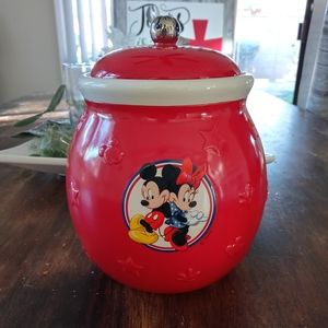 Disney Minnie and Mickey Mouse Candy/ Biscuit Jar